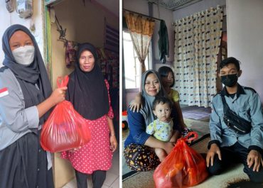 OSIS MAN 1 Pontianak Berbagi Sembako